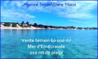 Mer émeraude Vente terrain